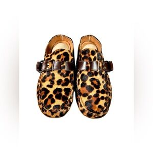 Quoddy Women's Ring Mule
Leopard Print Pony Hair Moccasin Flats